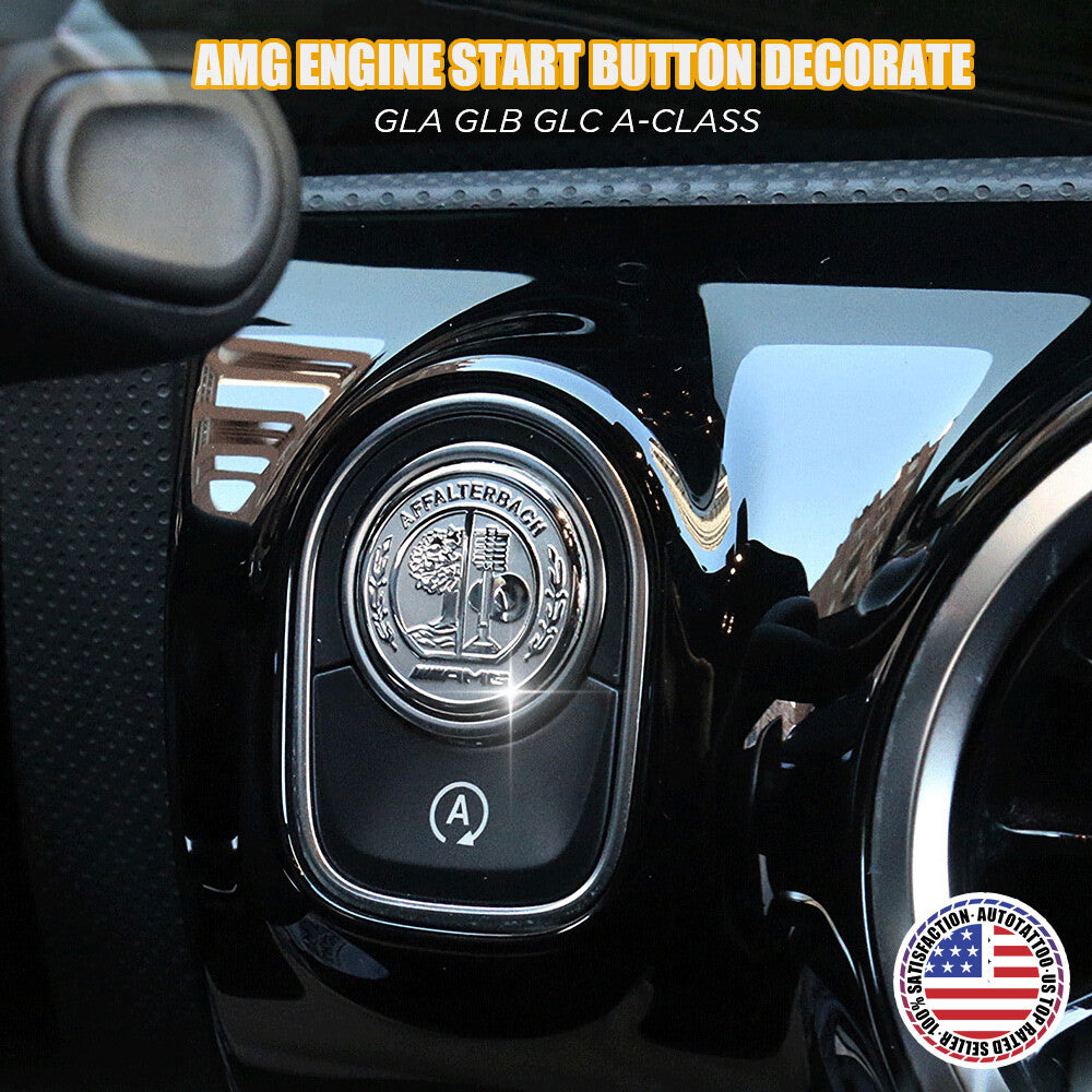 GLA GLB CLA A AMG Laurel Edition Engine Start Stop Keyless Button Decorate Cover