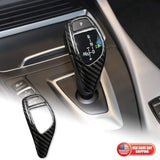 BMW F30 F20 F10 F15 F25 X6 X5 X4 X3 Carbon Fiber Texture Gear Shift Knob Cover