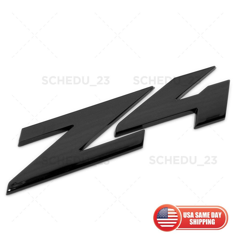 2019-2026 BMW G29 Z4 Rear Trunk Emblem "Z4" Lettering Decal Badge Gloss Black