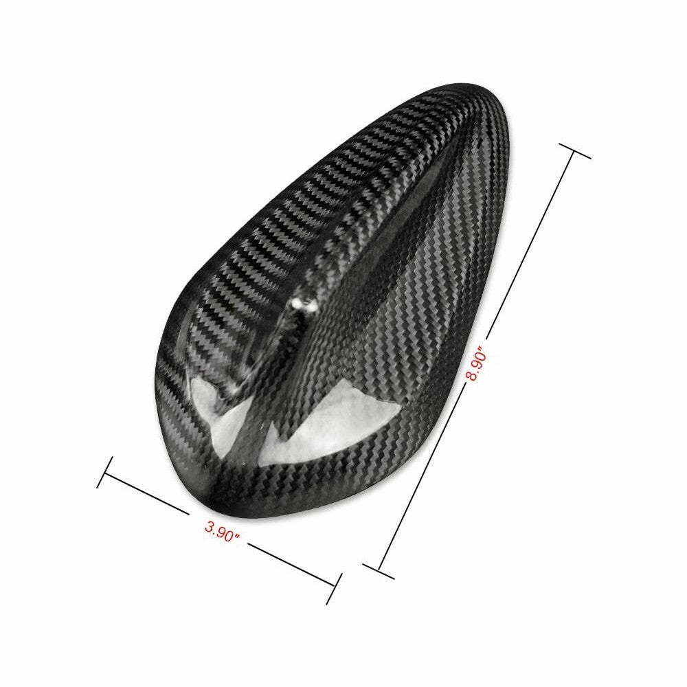 Real Carbon Fiber Shark Fin Antenna Cover Cap For BMW F30 F22 F32 F36 F80 M3 M4
