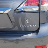 Universal Fashion Zinc Alloy Deer Ours is the Fury Car Decal Sticker Decoration