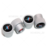 BMW Performance Roundel Car Wheels Tire Air Valve Cap Stem Dust Cover Sport ///M