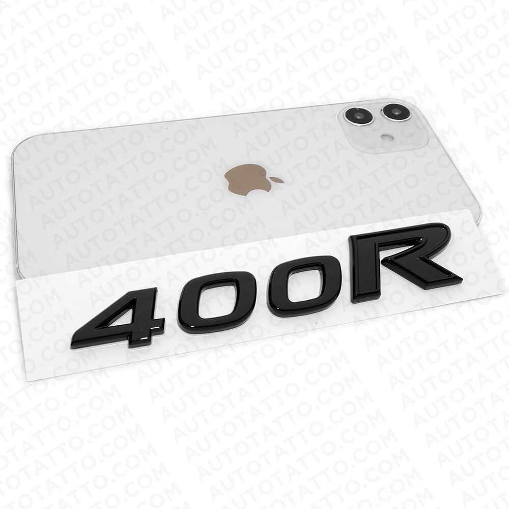 For Nissan Infiniti 400R Rear Trunk Lid Badge Emblem Nameplate Blackout Sport