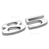 Tesla Rear Liftgate Lid Model 85 Nameplate Logo Badge Emblem Sport OEM Chrome