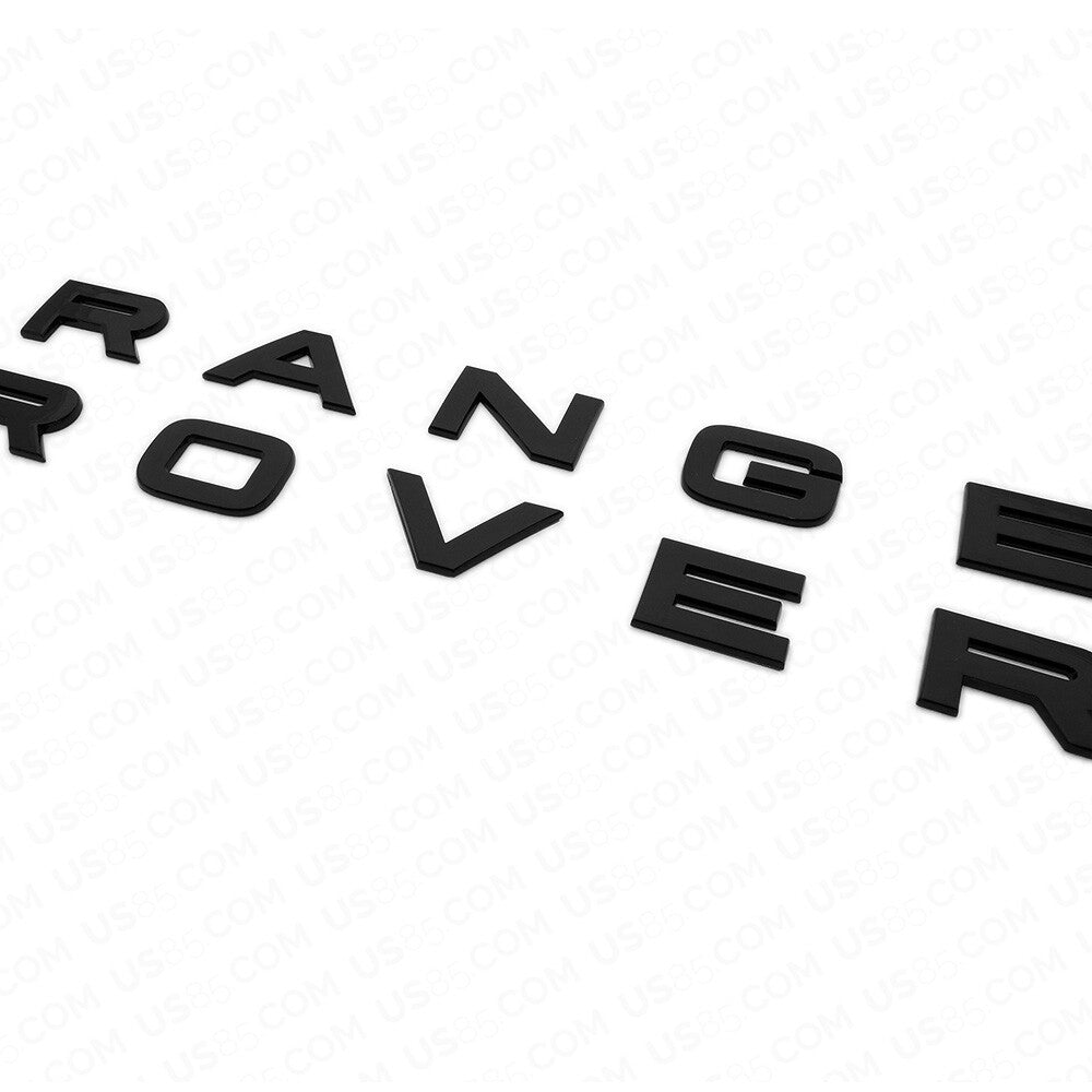 For Range Rover Rear Liftgate Logo OEM Emblem Letters Badge Sport Gloss Black