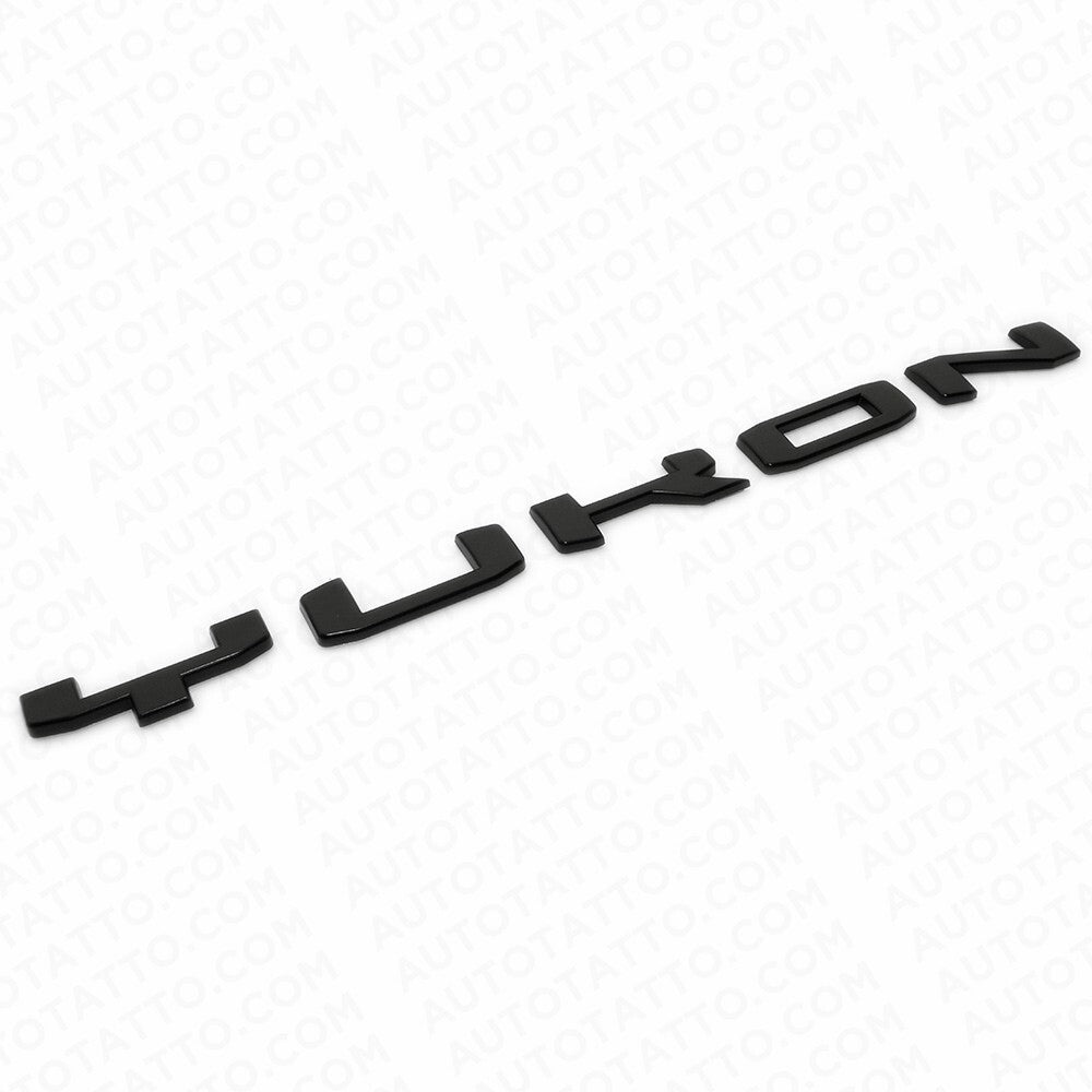2021+ GMC Yukon Side Door Nameplate Logo Letter  Badge Emblem AT4 XL Matte Black