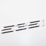 For BMW 535i Logo Emblem Badge Trunk Lid M Series Performance F10 Chrome Sport