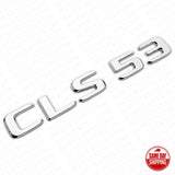19-21 Mercedes-Benz CLS 53 CLS53 Letter Emblem Trunk Logo Badge AMG Sport Chrome