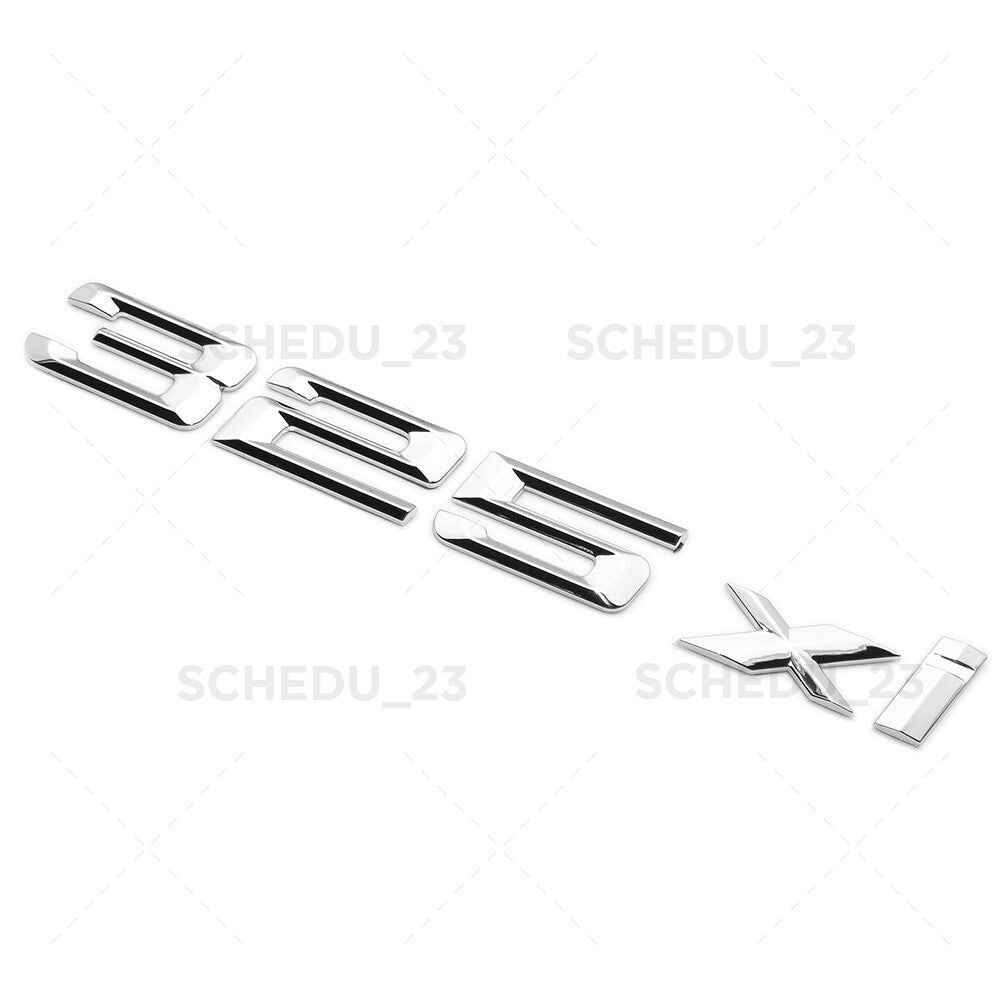 01-05 BMW 3 Series 325xi Car Trunk Nameplate Letter Emblem Badge M Performance