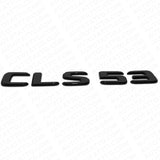 19-21 Mercedes-Benz CLS 53 CLS53 Letter Emblem Trunk Badge AMG Sport Gloss Black