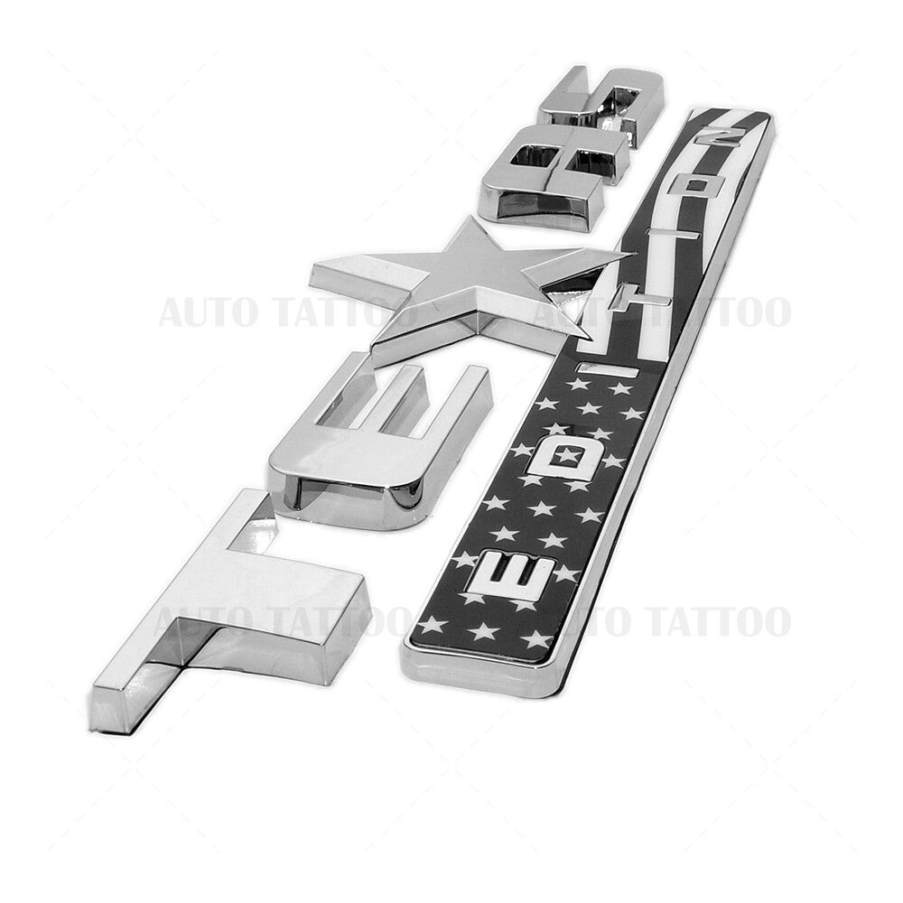 2x GMC Chevrolet Cadillac USA Flag TEXAS Edition Door Logo Emblem Badge Decorate