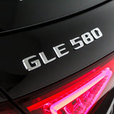20-21 Mercedes-Benz GLE 580 Letter Emblem Liftgate Logo Badge AMG Sport Chrome