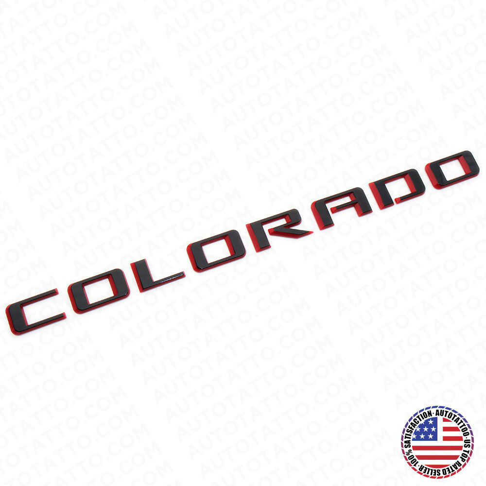 21+ Chevy Colorado Fender / Tailgate Redline Badge 3D Logo Emblem Truck Sport