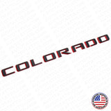 21+ Chevy Colorado Fender / Tailgate Redline Badge 3D Logo Emblem Truck Sport