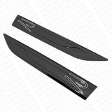 VW Golf 8 MK8 R Badge Side Left  Right Fender Marker Nameplate Emblem Logo Black