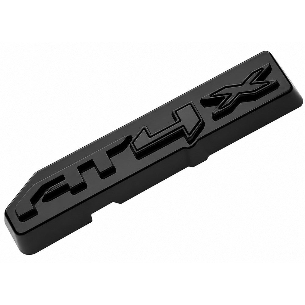 Front Grille Emblem 3D Badge Nameplate Fit 2024-2025 AT4X GMC Sierra Blackout