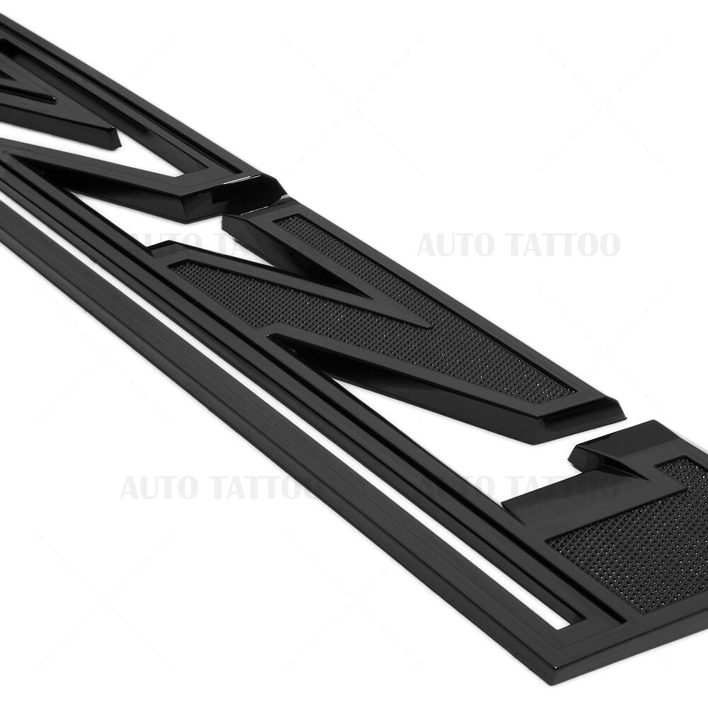 For Chevy 19-21 Silverado Z71 Fender Letter Sport Logo Emblem Badge Gloss Black