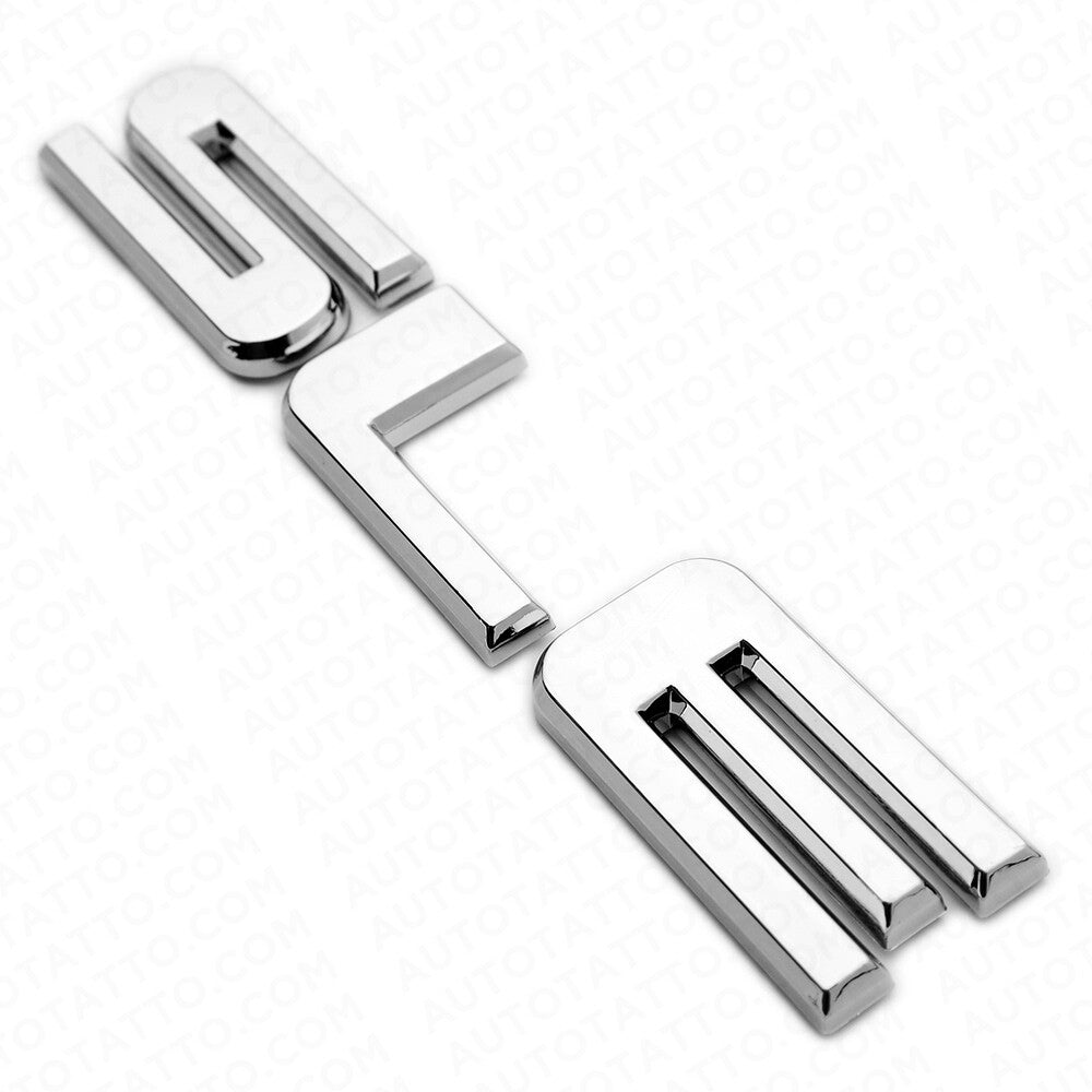 For GMC SLE Tailgate Liftgate Door Letter Nameplate Emblem Logo Badge OEM Chrome
