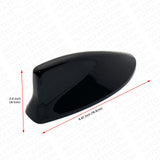 Lexus Shark Fin Roof Antenna Cover Car Radio FM/AM Signal Aerial Decor Black