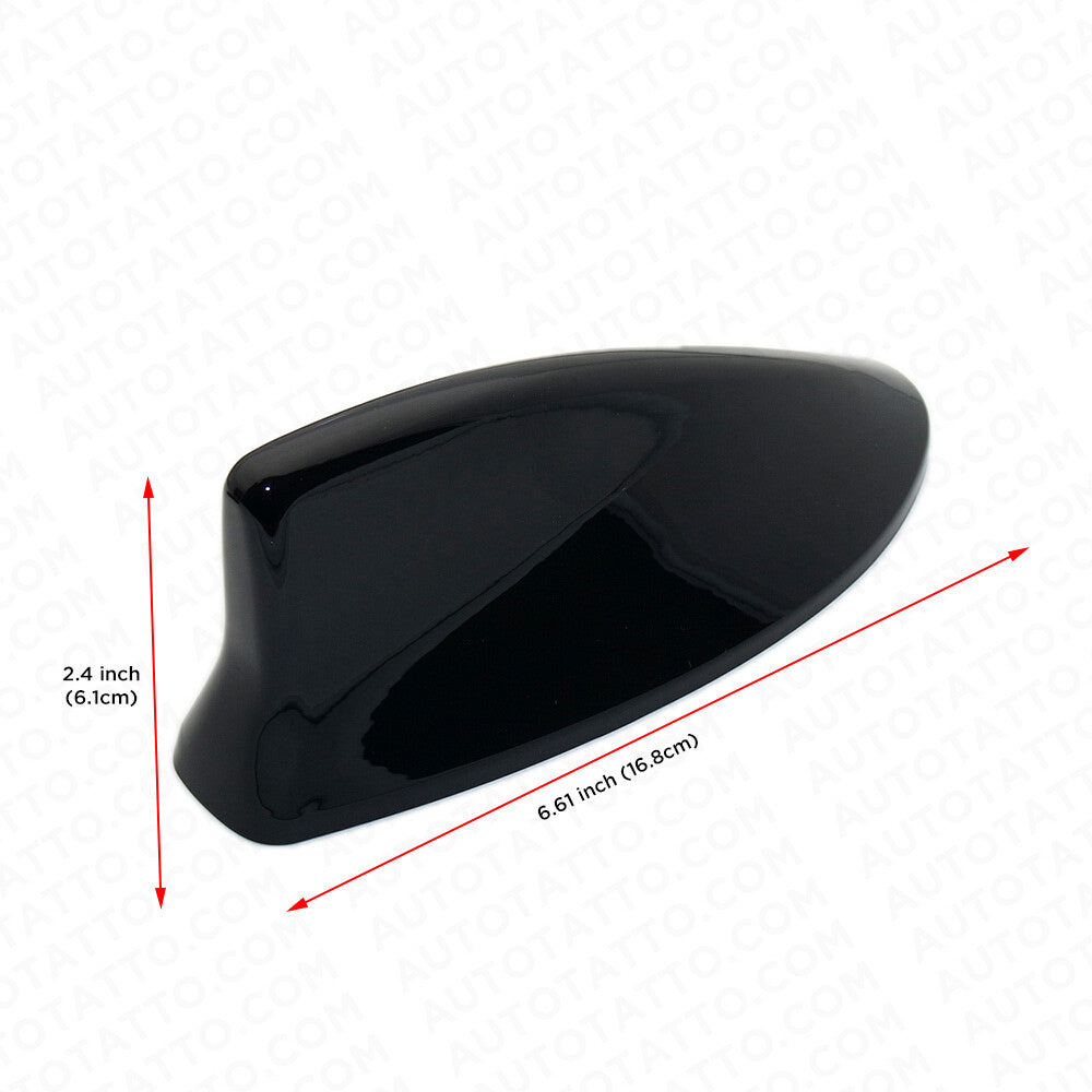 Lexus Shark Fin Roof Antenna Cover Car Radio FM/AM Signal Aerial Decor Black