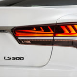 For Lexus Rear Turnk Lid LS 500 Letter Logo Badge Emblem Car Replace Gloss Black