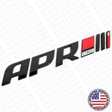 APR Stage III+ Tuning Car Trunk Nameplate Badge Logo Emblem 3D Sticker Sport