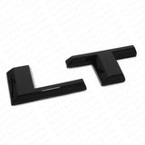 19-22 Gloss Black Silverado 1500 Tailgate LT Letter Logo Emblem Badge Z71 4x4