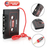 3.5mm Jack Car Audio AUX Cassette Tape Adapter MP3 CD Phone iPod Radio Converter