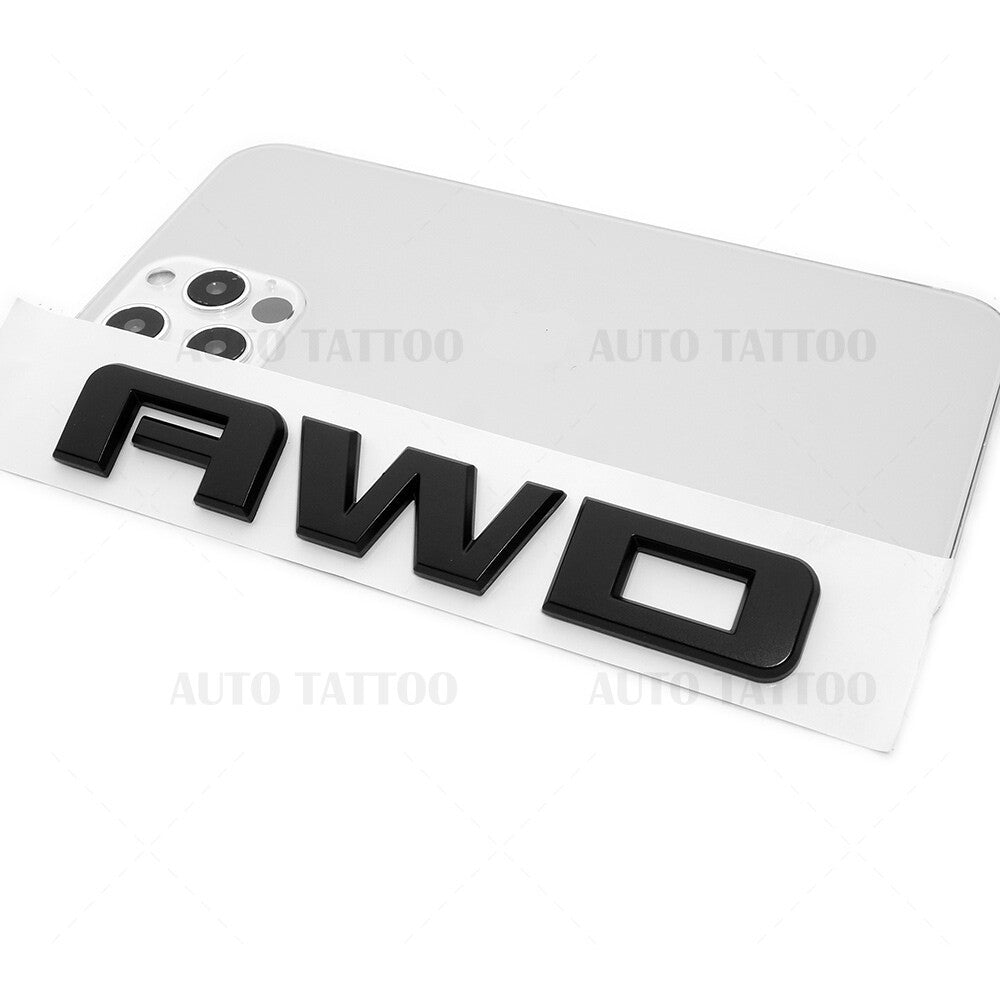 10-20 GMC Acadia Terrain Liftgate AWD Letter Emblem Badge Nameplate Matte Black