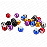 Universal No. 8 Eight Billiard Ball Car Round Caps Auto Valve Stems Decoration