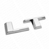 19-22 OEM Chrome Silverado 1500 Tailgate LT Letter Logo Emblem Badge Z71 4x4