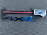 NEW - 2020-24 - 68412009AB - JEEP WRANGLER 4XE TAILGATE MATTE GRAY EMBLEM