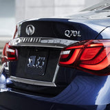 For Infiniti Q70L Rear Trunk Letter Badge Emblem Nameplate Sport Silver Chrome