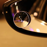 2pcs Car Side Mirror Wide Angle Blind Spot Stick on Car Mirror Rear View Mirror