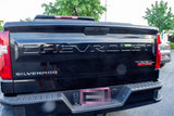 3 x Black Red 2000-2024 Silverado Z71 Trailboss Emblem Badge Nameplate