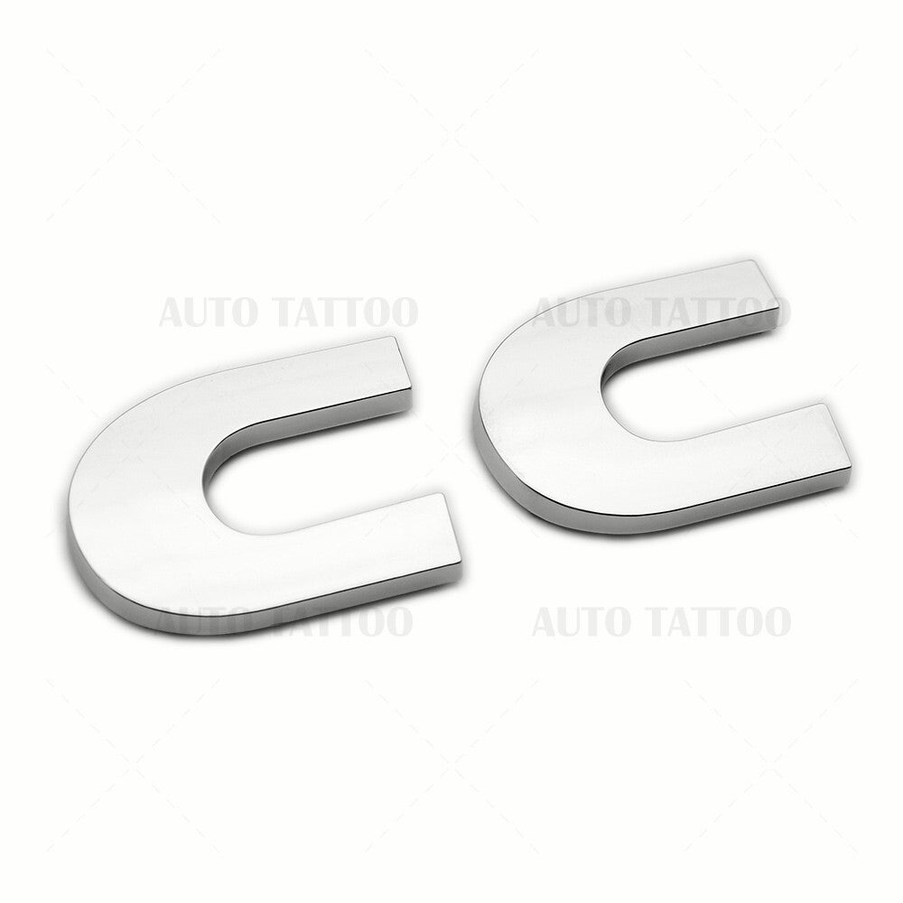 09-17 Volkswagen CC Rear Truck Lid Nmaeplate Badge Emblem Chrome