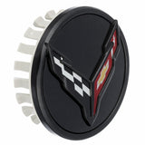 GM 2020-2026 Corvette C8 Wheels Center Caps (SET OF 4) Black