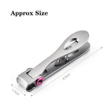 16mm Super Wide Stainless Steel Nail Clipper Extra Large Thick Nail Cutter Tool