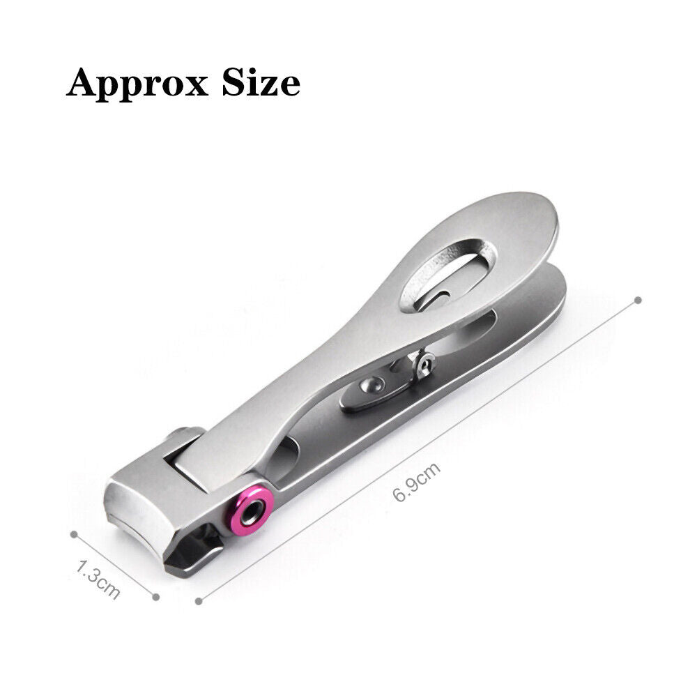 16mm Super Wide Stainless Steel Nail Clipper Extra Large Thick Nail Cutter Tool