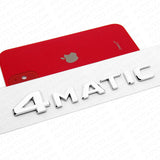 17+ OEM ABS 4 Matic Emblem 3D Chrome Trunk Logo Badge Decoration AMG Modified