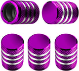 5 Pack Tire Valve Stem Caps Cover Universal Fit for Auto Car Truck Multi- Color