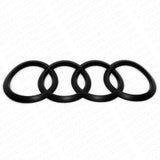 18-21 A5 S5 RS5 Sportback 4 Door Matte Black Trunk Sign Logo Rings Badge Emblem