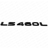 Lexus Rear Turnk Lid Gloss Black LS 460L Letter Logo Badge Emblem Car Replace