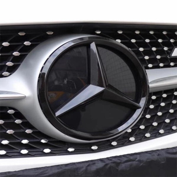 MERCEDES BENZ Genuine W463a W464 G Class Radiator Grill Black Star Emblem NEW