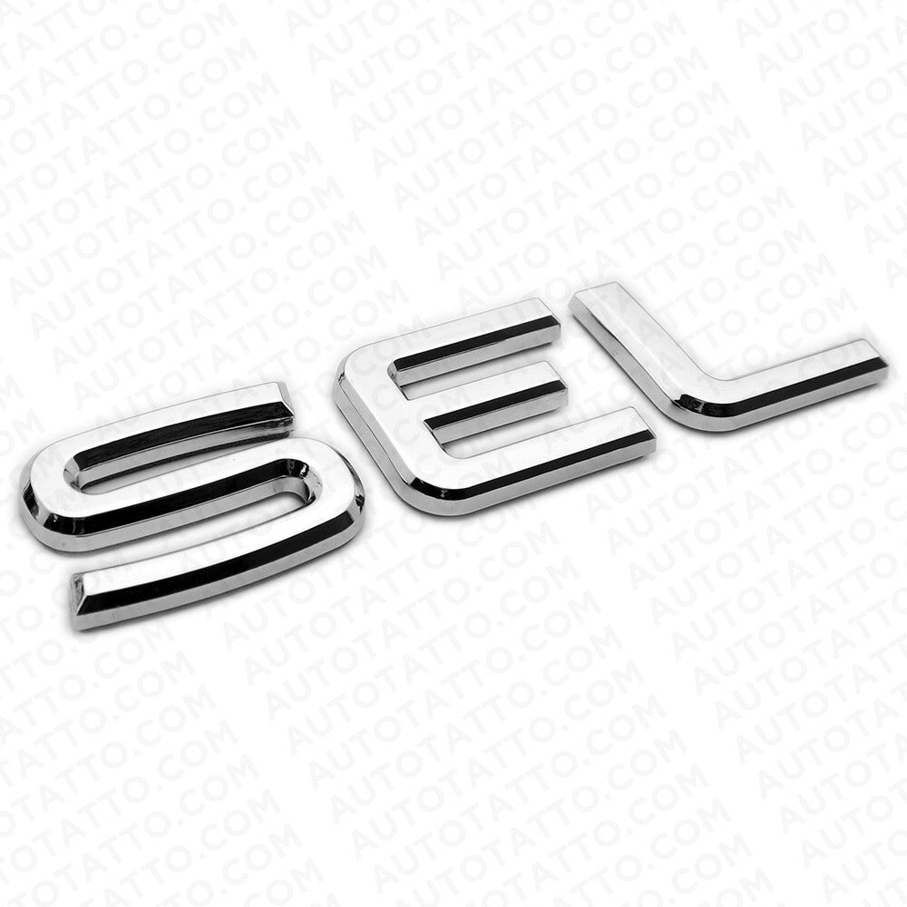 22-24 VW SEL Rear Liftgate Hatch Lid Letter Nmaeplate Badge Emblem Chrome
