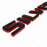 2x For Chevy Redline Silverado Fender Tailgate Logo Nameplates Letter 3D Emblem