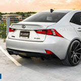 For Lexus Trunk Logo Badge Emblem Car Exterior Replace Matte Black F-Sport IS GS