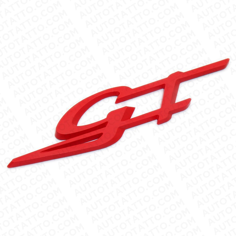 Maserati Ghibli Levante Grecale Front Side Fender Logo GT Emblem Badge Red
