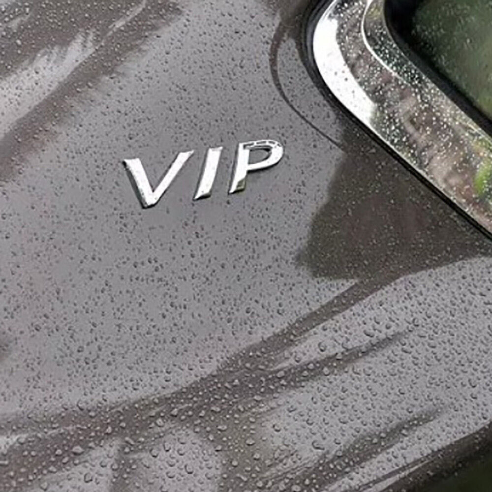 Universal 3D Fashion Metal Waterproof VIP Car Decal Sticker for Auto Decoration