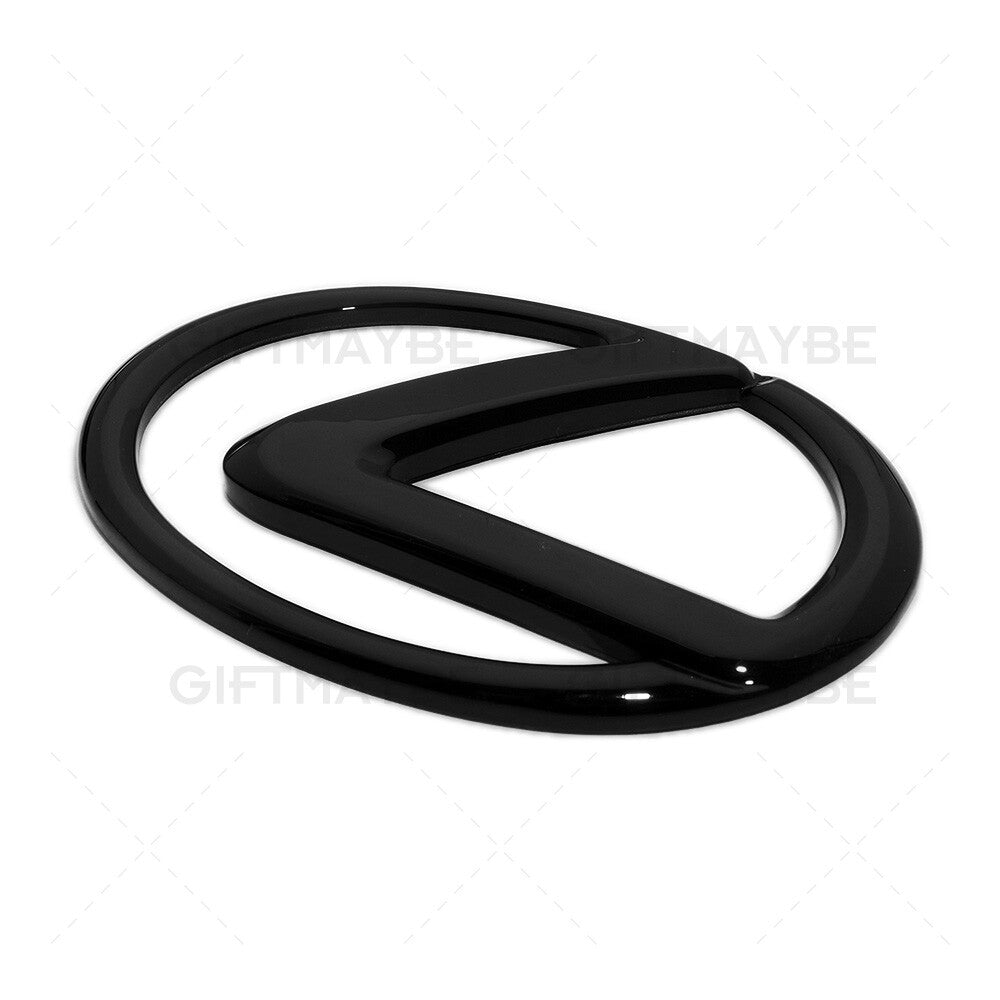 For Lexus Trunk Logo Badge Emblem Car Replace Gloss Black F-Sport ES GS IS RX